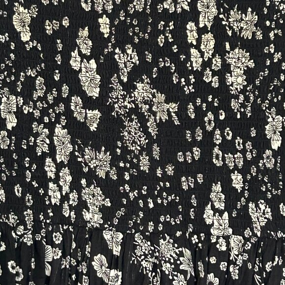 WALTER BAKER Floral Short Dress Long Sleeves with Ruffle, Size Small - Picture 4 of 7